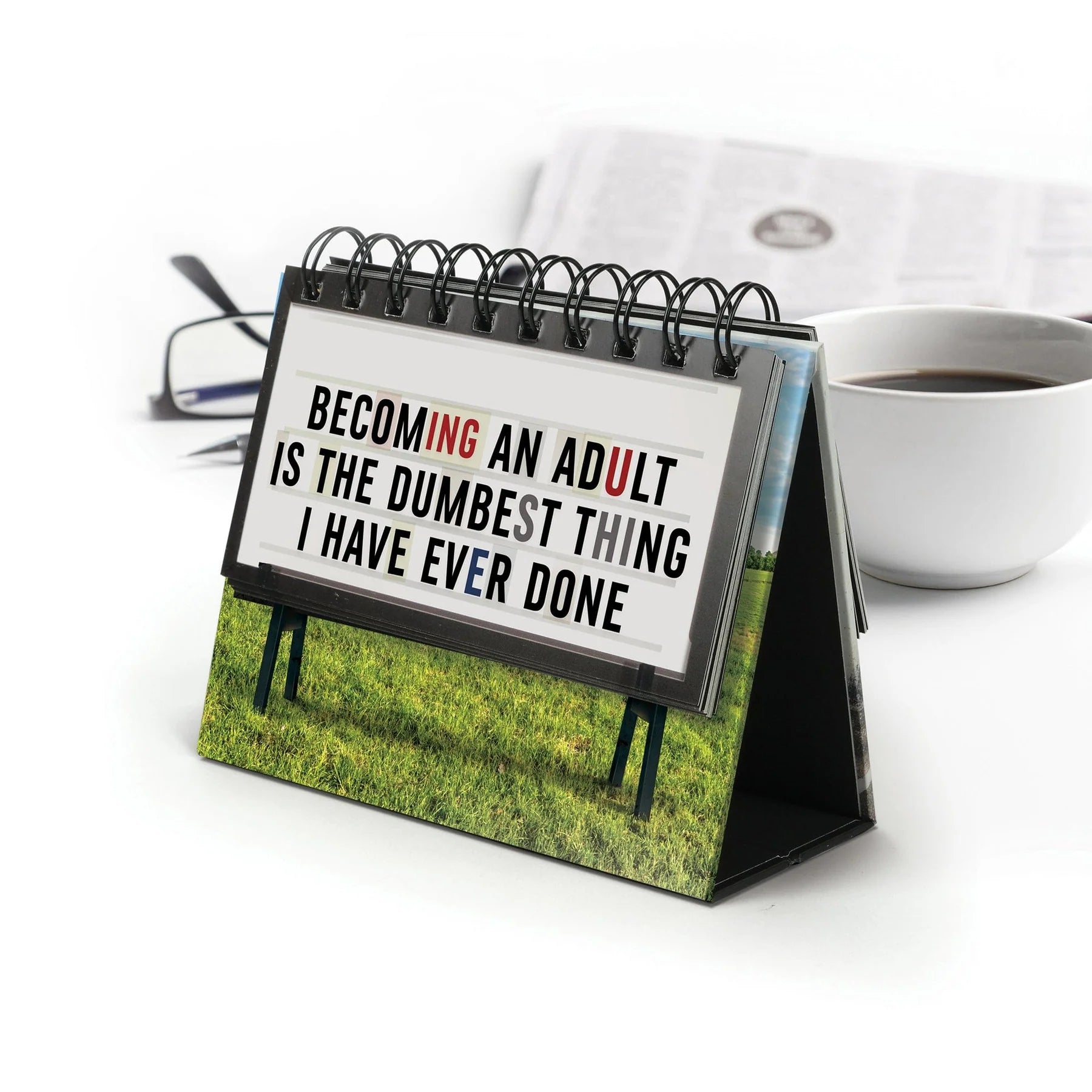 Daily Marquee | Desk Flipchart