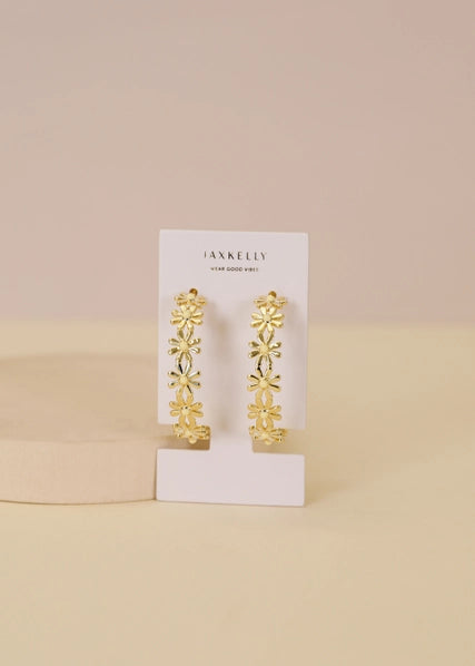 Daisy Chain | Hoop Earrings
