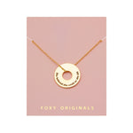 She Believed Disc Necklace | Foxy Originals