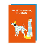 Happy Birthday Human (Dog) - Birthday Card | Sunshine Llama