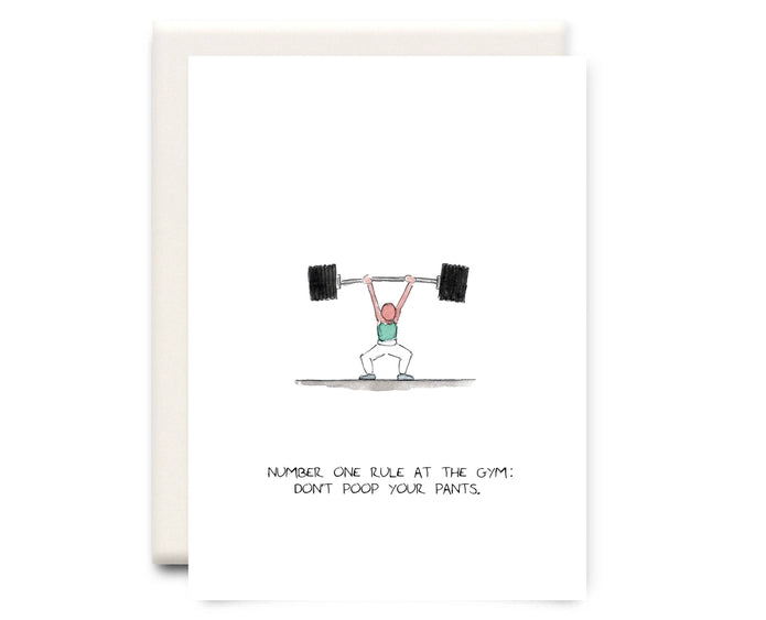 Don't Poop Your Pants | Greeting Card