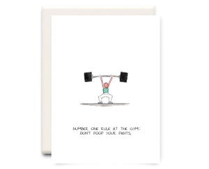 Don't Poop Your Pants - Greeting Card | Inkwell Cards