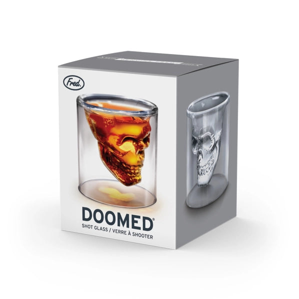 Doomed | Skull Shot Glass