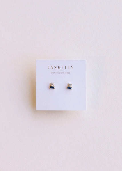 Sapphire Double Stack | Stud Earrings