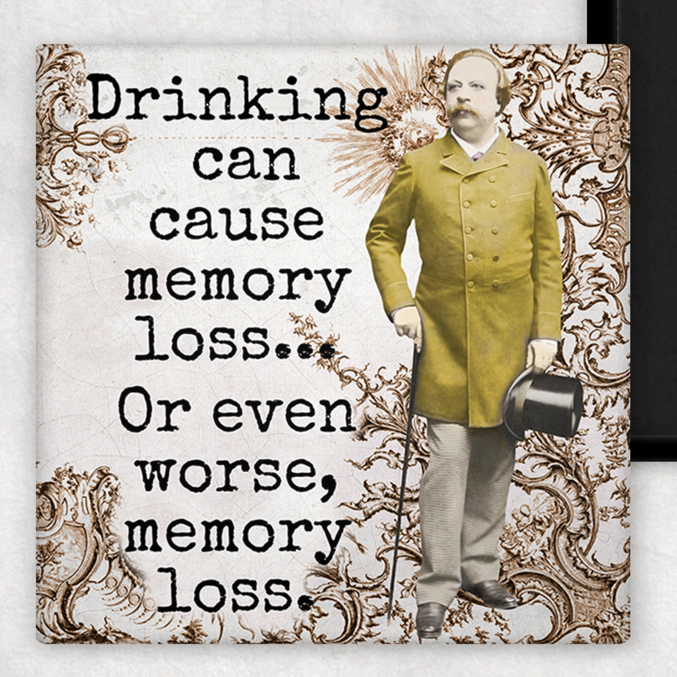 Drinking Can Cause Memory Loss - Fridge Magnet | Raven's Rest Studio