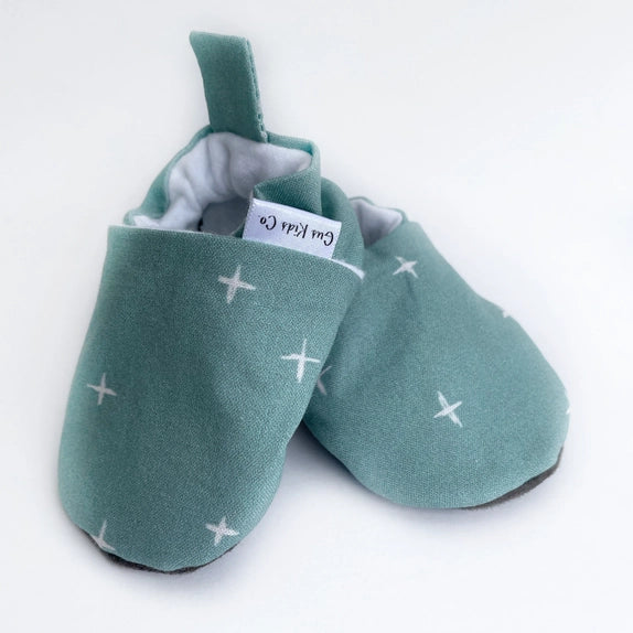 Dusty Mint + Baby Shoes | Gus Kids Co.