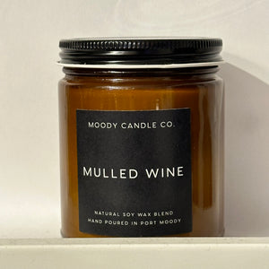 Mulled Wine - Glass Jar Candle | Moody Candle Co