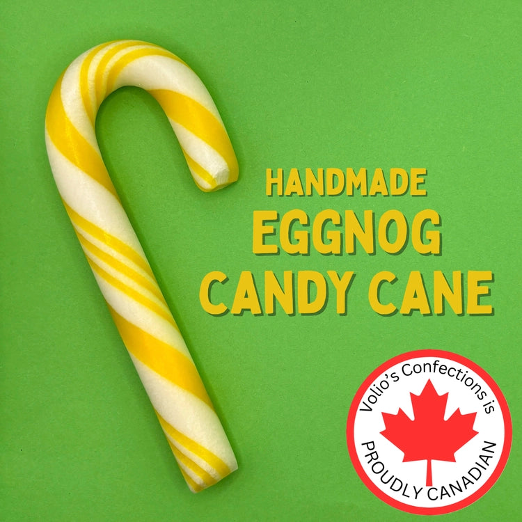 Assorted Flavours - Large Handmade Candy Canes | Volio's Confections