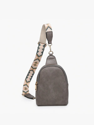 Ellen - Sling Bag with Removeable Guitar Strap | Jen & Co