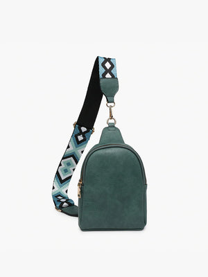 Ellen - Sling Bag with Removeable Guitar Strap | Jen & Co