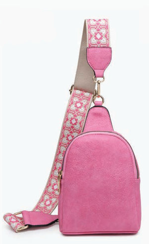 Ellen - Sling Bag with Removeable Guitar Strap | Jen & Co