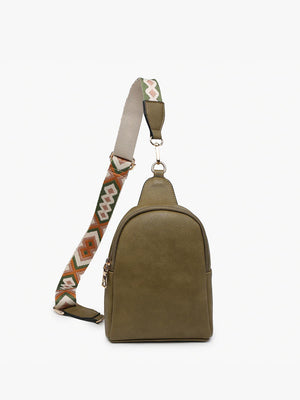 Ellen - Sling Bag with Removeable Guitar Strap | Jen & Co