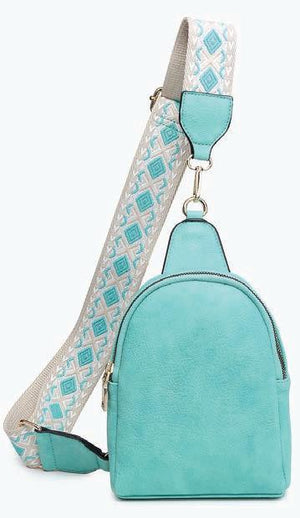 Ellen - Sling Bag with Removeable Guitar Strap | Jen & Co