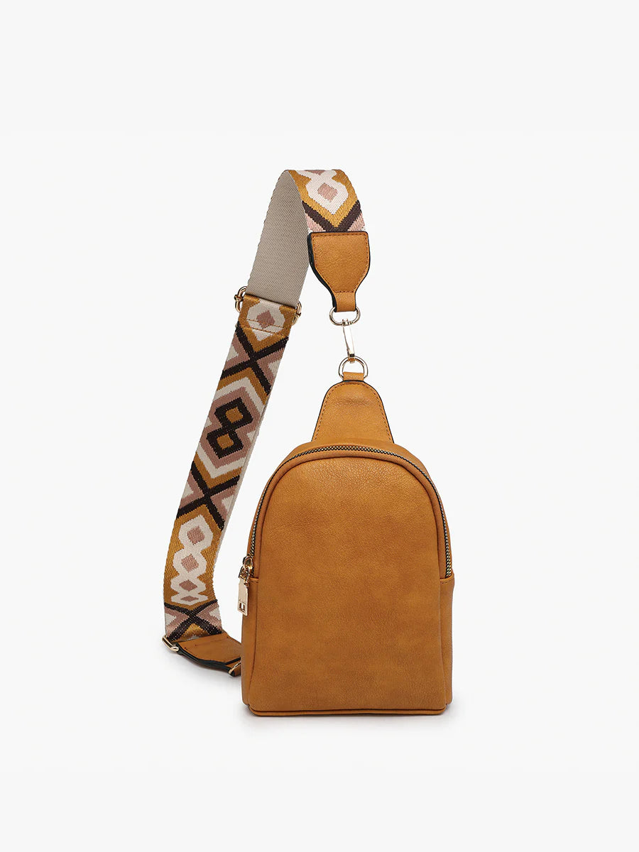 Ellen - Sling Bag with Removeable Guitar Strap | Jen & Co