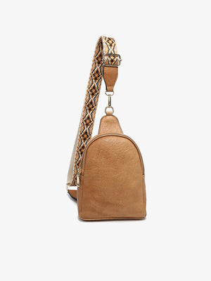 Ellen - Vegan Sling Bag with Removeable Guitar Strap | Jen & Co