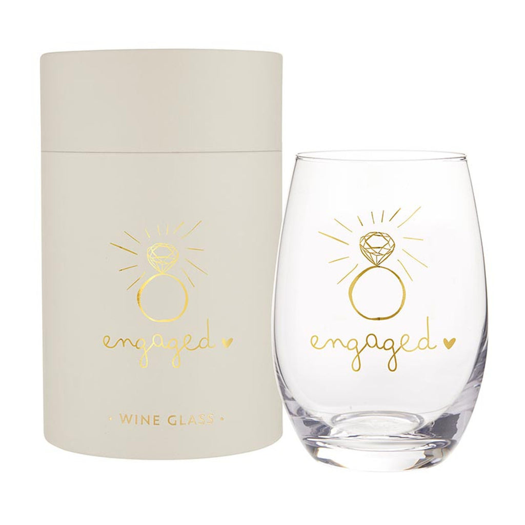 Engaged | Wine Glass