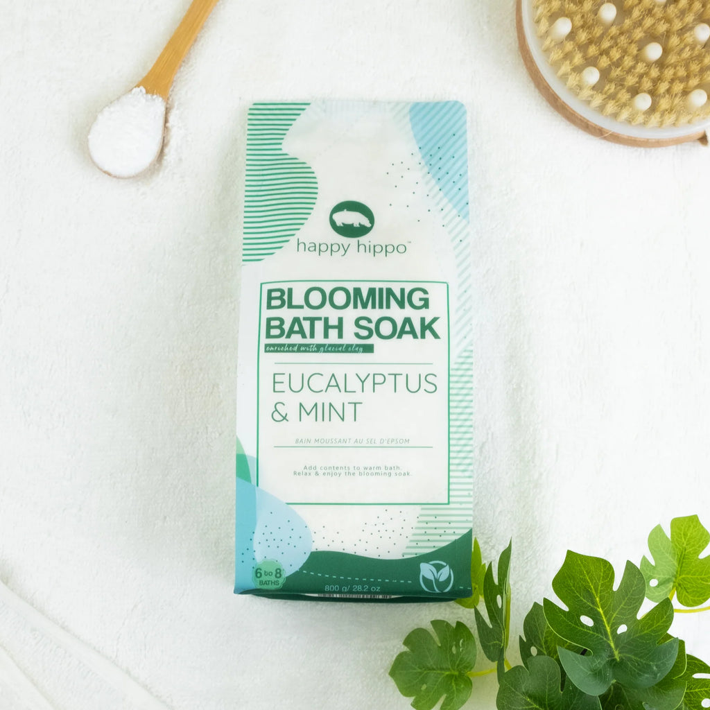 Eucalyptus & Mint - Blooming Bath Soak | Happy Hippo