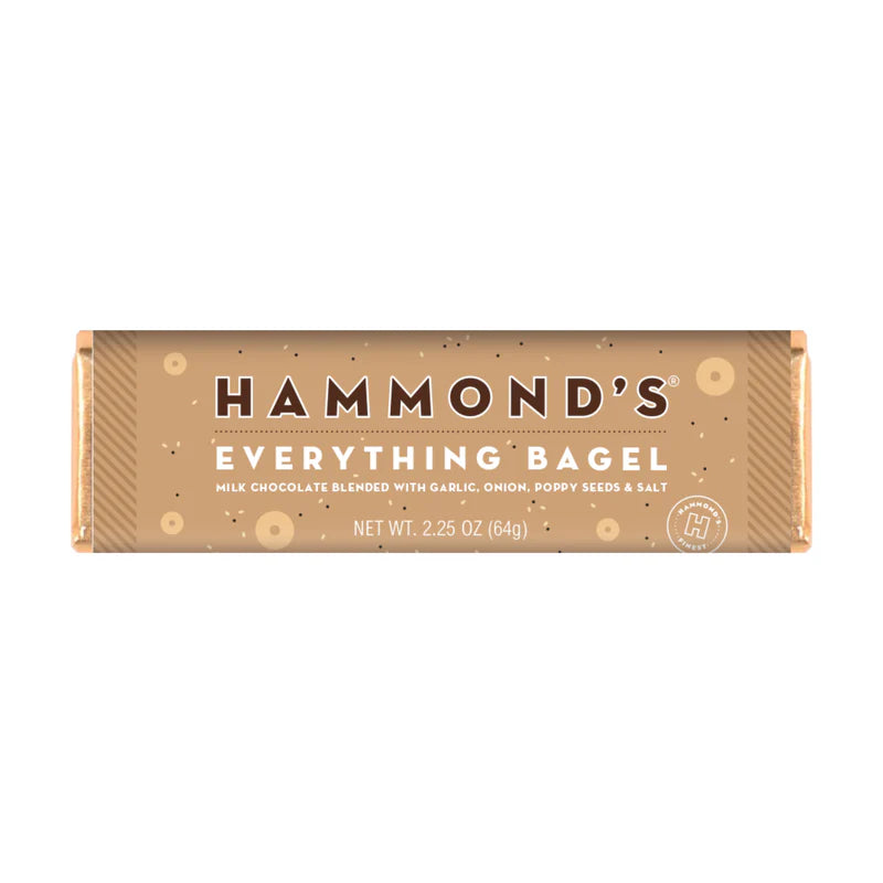 Everything Bagel Chocolate Bar | Hammond's Candies