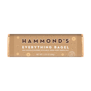 Everything Bagel Chocolate Bar | Hammond's Candies