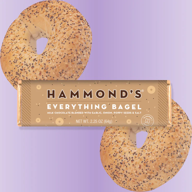 Everything Bagel Chocolate Bar | Hammond's Candies