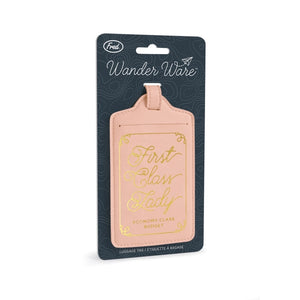 First Class Lady - Luggage Tag | Fred