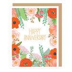 Floral Anniversary - Greeting Card | Apartment 2 Cards