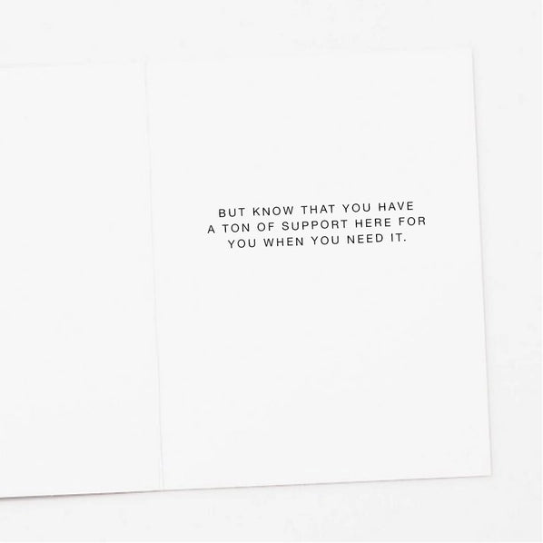 Sorry That You're Going Through This | Sympathy Card