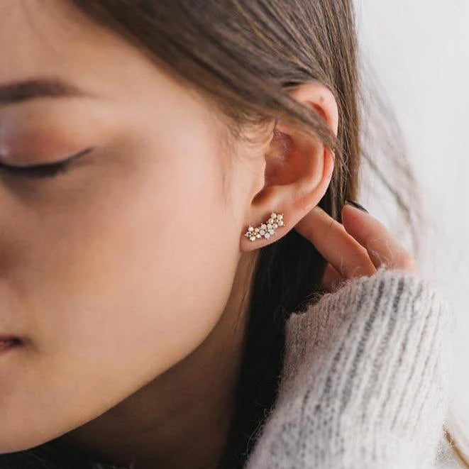 Floral Climber Earrings | Lover's Tempo