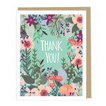 Floral Thank You - Greeting Card | Apartment 2 Cards