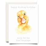 Fowl Language - Birthday Card | Inkwell Cards