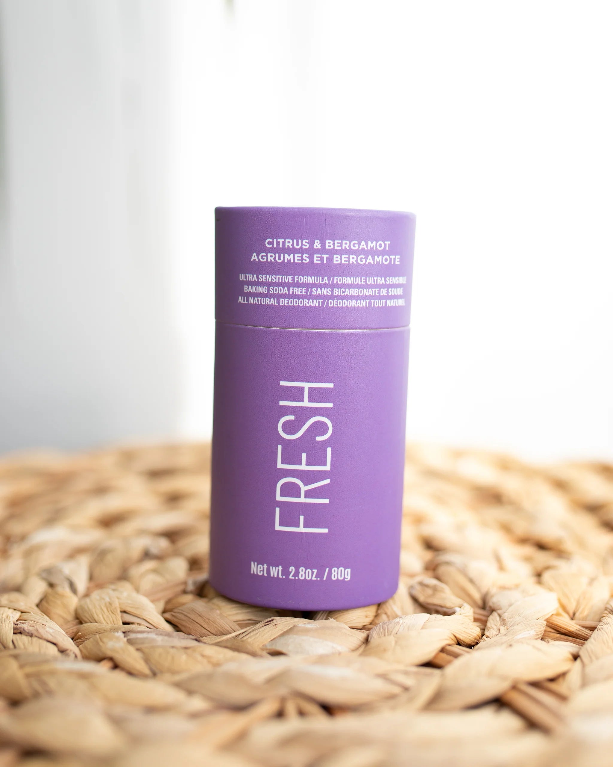 Fresh - Citrus & Bergamot | Natural Deodorant Stick