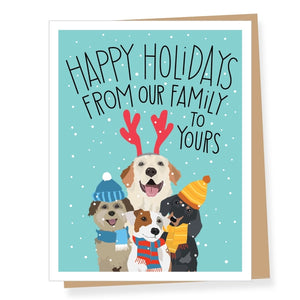 From Our Family To Yours | Holiday Greeting Card