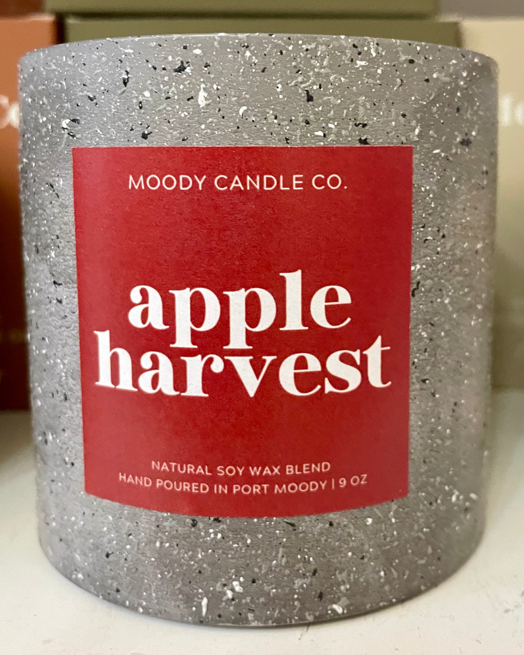 Apple Harvest - Cement Jar Candle | Moody Candle Co