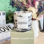 Eucalyptus + Peppermint - Cement Jar Candle | Moody Candle Co