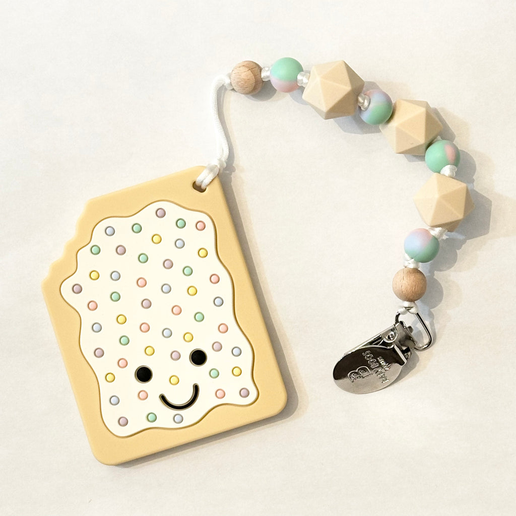 Pop Tart - Teething Clip | Baby Boos Teethers