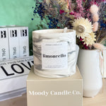 Limoncello - Cement Jar Candle | Moody Candle Co
