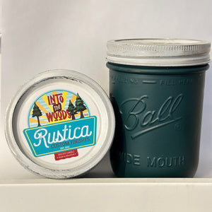 Into The Woods - Mason Jar Soy Candles | Rustica Custom Finishes