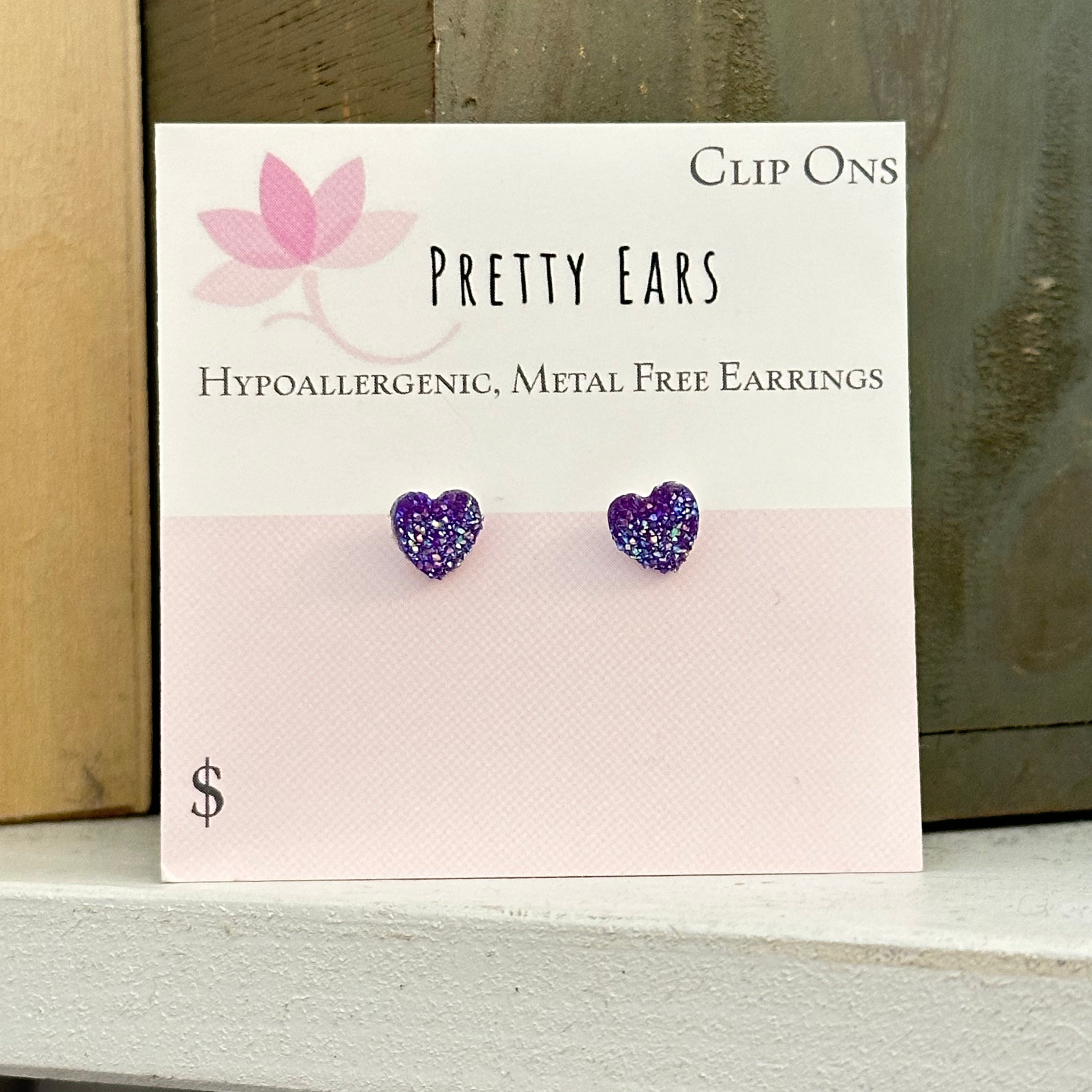 Assorted Clip-On - Metal Free Hypoallergenic Earrings | Pretty Ears