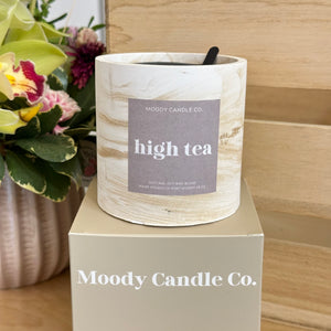 High Tea - Cement Jar Candle | Moody Candle Co