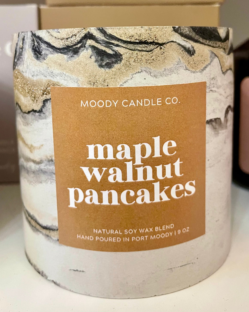 Maple Walnut Pancakes - Cement Jar Candle | Moody Candle Co