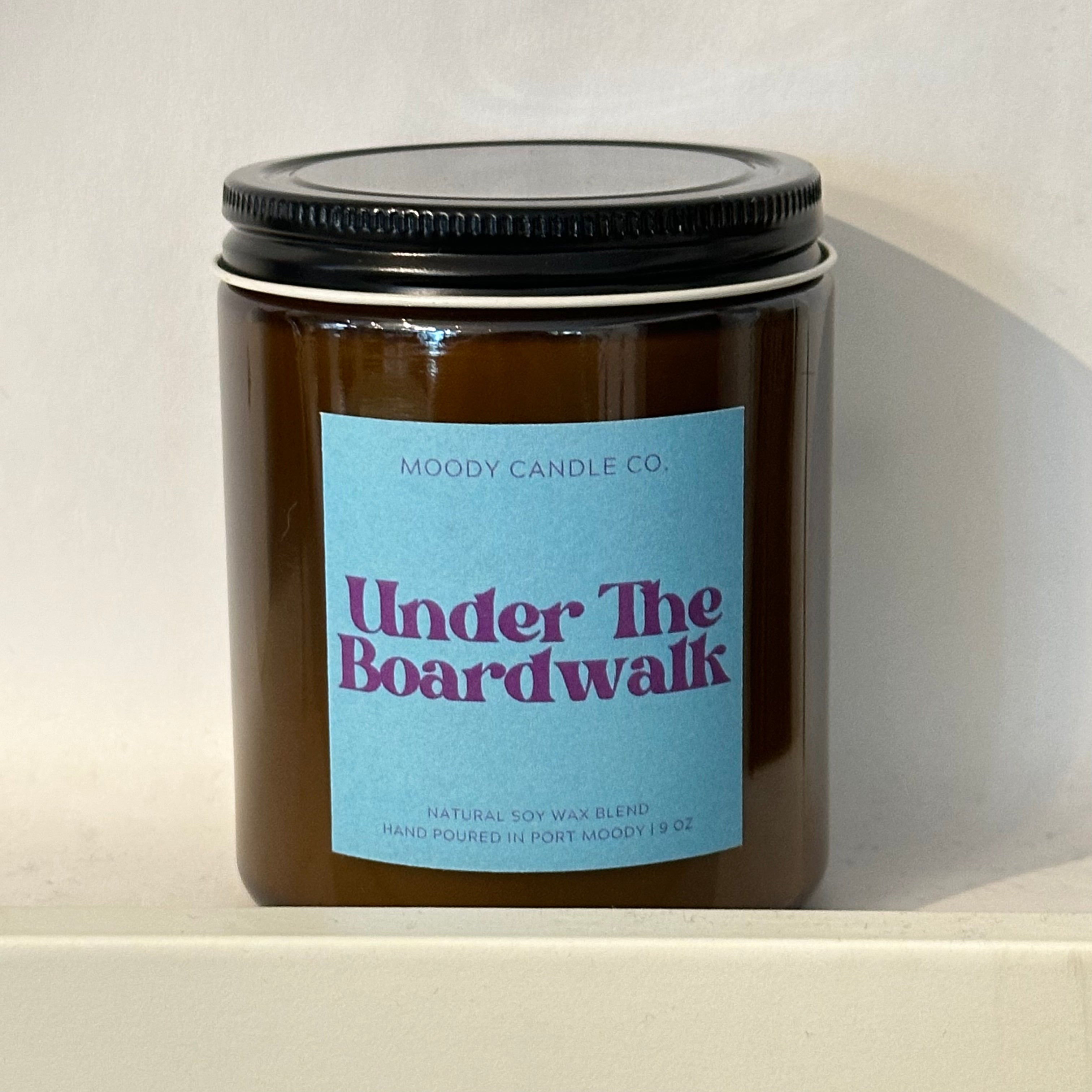 Under The Boardwalk - Glass Jar Candle | Moody Candle Co