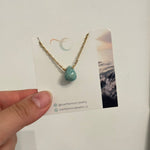 Amazonite Pendant - Necklace | Over The Moon
