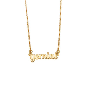 Gemini | Horoscope Necklace