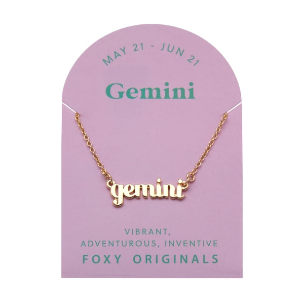 Gemini | Horoscope Necklace