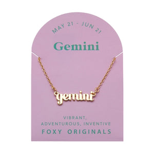 Gemini | Horoscope Necklace