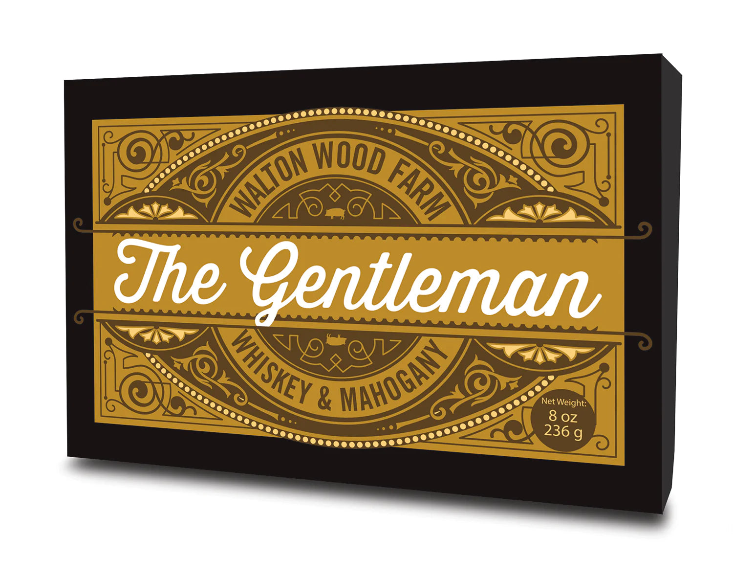 The Gentleman XXL Soap Bar - Whiskey & Mahogany | Walton Wood Farm