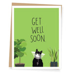 Cat Get Well Soon - Greeting Card | Apartment 2 Cards