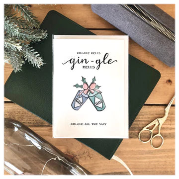 Gin-Gle Bells - Christmas Card | Kenzie Cards