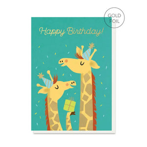 Giraffe - Birthday Card |  Stormy Knight