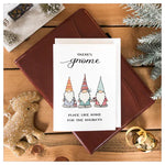 Gnome Place Like Home - Christmas Card | Kenzie Cards